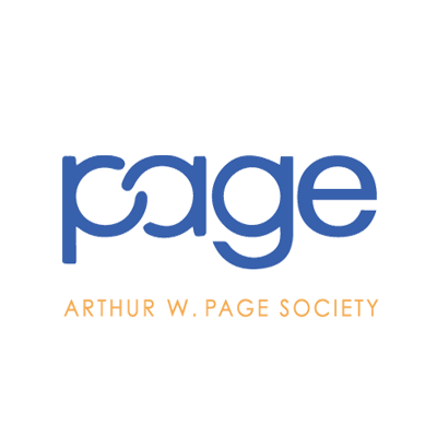 Logo for the Arthur W. Page Society.