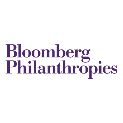 Logo for Bloomberg Philanthropies.