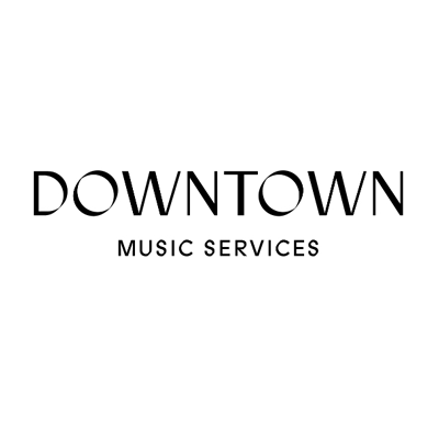 Logo for Downtown Music Services.