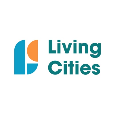 Logo for Living Cities.