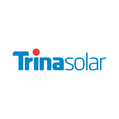 Logo for Trina Solar.
